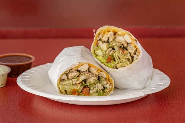 Pollo Asado Burrito