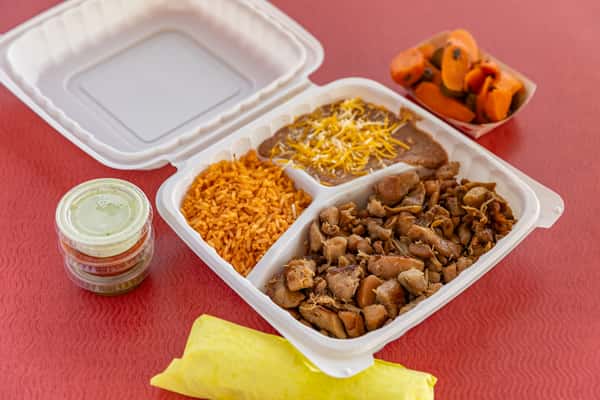 Pollo Asado Plate