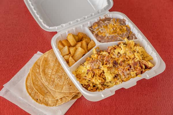 Bacon-Eggs PLATE Side Potatoes