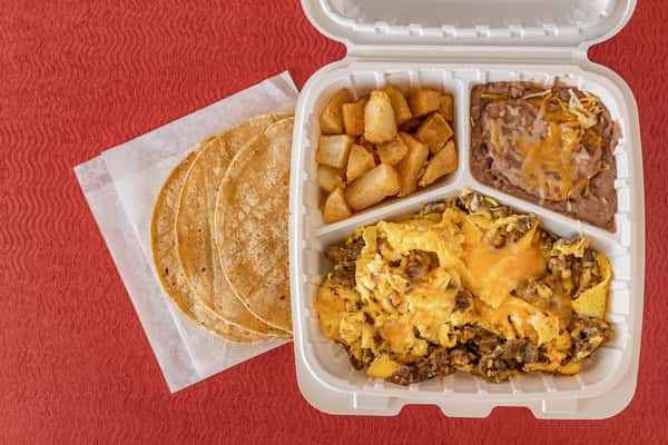 Steak-egg Plate