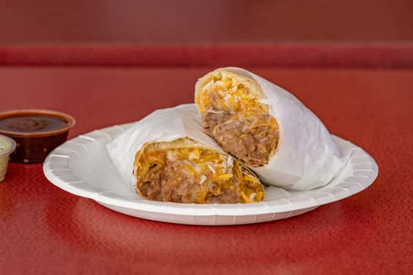 Bean & Cheese or Rice Burrito