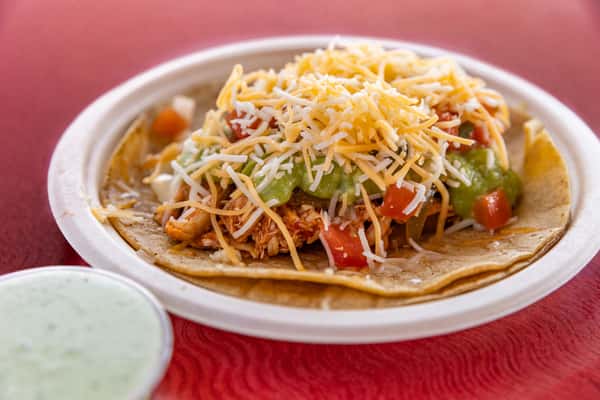 Shredded Chicken Taco