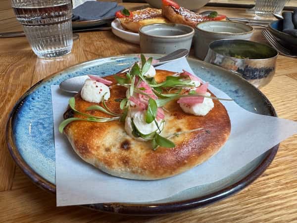Pea & Ricotta Kulcha