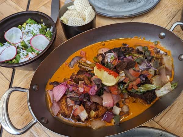 Spice Roasted Seabass Collar