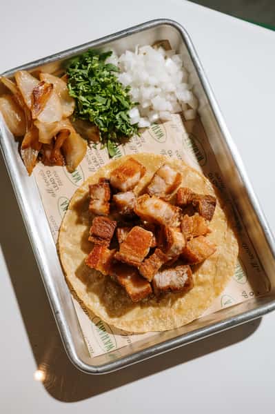 Tacos de Chicharron (12ct)
