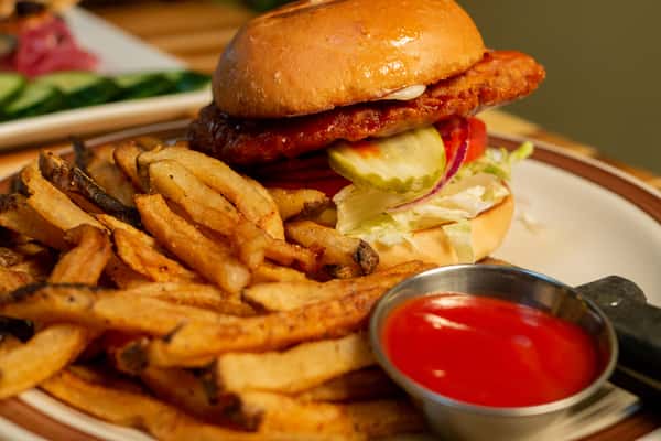 Spicy Fried Chicken Sandwich