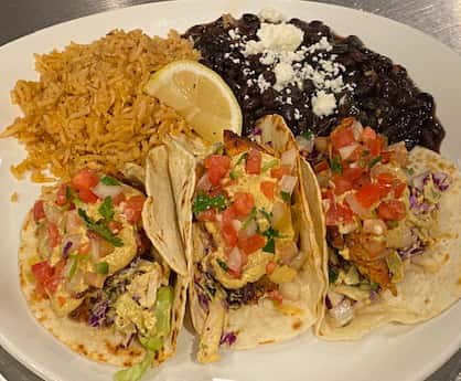 Alaskan Cod or Salmon Tacos