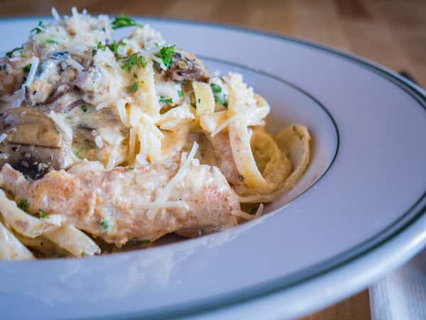 Scratch Double Cream Chicken Alfredo
