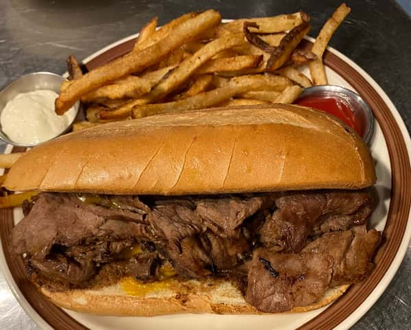 Slow-Roasted Roast Beef Dip
