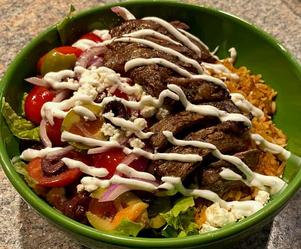 Steak Mediterranean Bowl