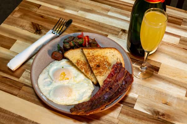 Bacon, Sausage or Ham & Eggs