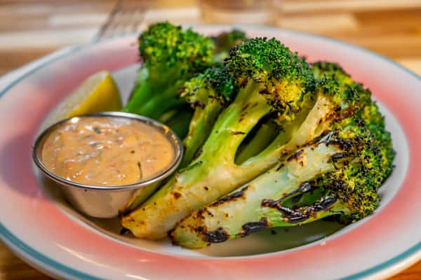 broccoli and gravy