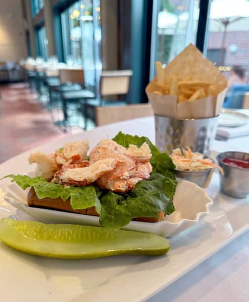 Our Mini Lobster Roll is a summertime STEAL, and that's why it's only here for a limited time. Join us for lunch or dinner and check it out while you can!