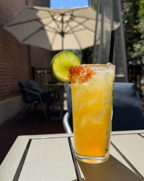This month's charity cocktail is the perfect drink to enjoy on a sunny day on the patio! 

Heat of Passion - house-infused jalapeño tequila, passionfruit, lime, agave

This month we help the William Raveis Charitable Fund with their efforts to raise money for Dana Farber and the Damon Runyon Cancer Foundation. Order one today!