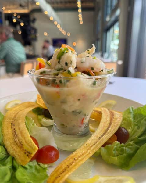 Have your tried our ceviche yet?? This new special is perfect for hot summer days and pairs perfectly with a crisp white wine, or maybe our charity cocktail of the month - Cactus Candy! 

Shrimp, scallops & halibut marinated in citrus with cilantro and peppers 👨‍🍳💋