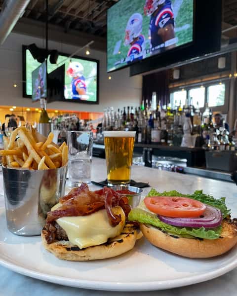 Not just Italian food.... we've got your game day favorites too! Join us tonight and watch the Patriots on the big screen!