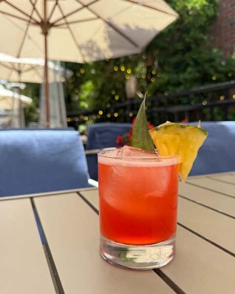 This and an out of office auto-reply... 😉

Join us on the patio this week and give our Birds of a Feather a try! Short Path hibiscus rum, red bitter apertivo, pineapple & lime