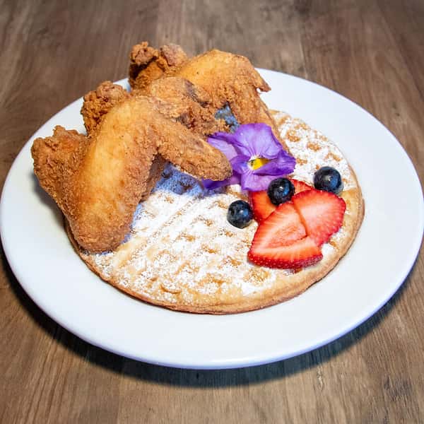 Waffle & Wings Delight