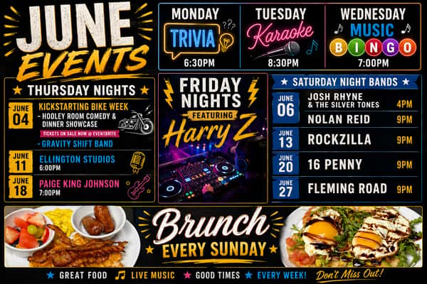 June Line up