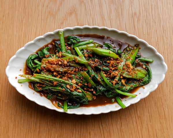 Stir Fried Garlic Spinach