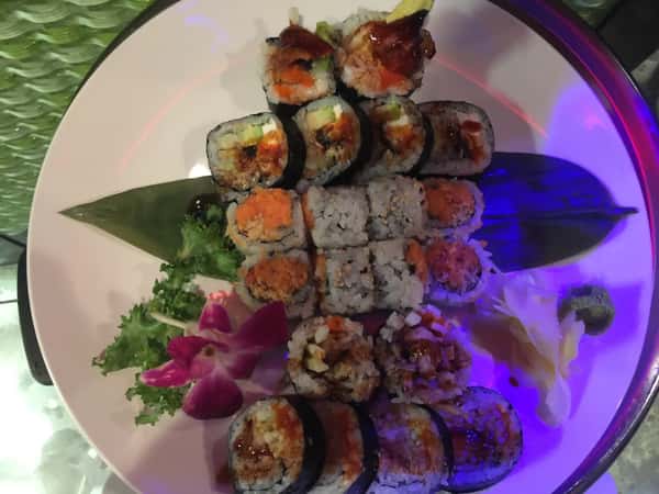 sushi platter