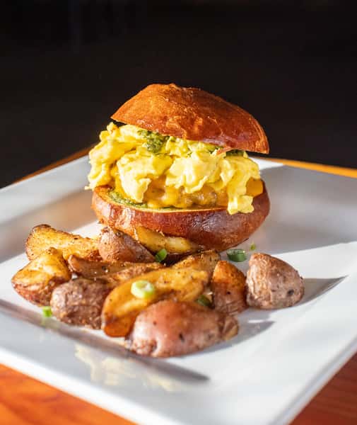 Sausage Pesto Sandwich