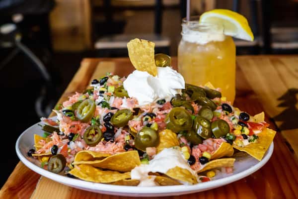 Smoked Salmon Nachos