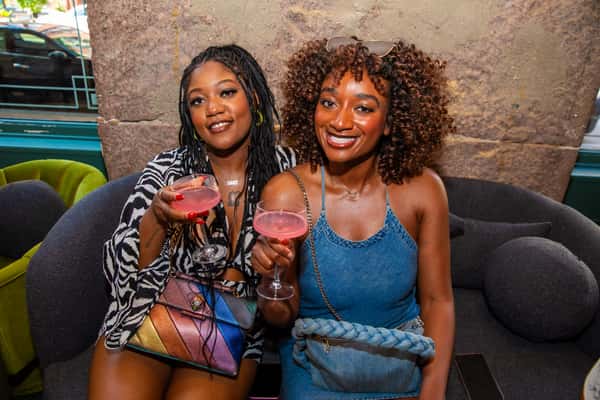 People Enjoying Drinks
