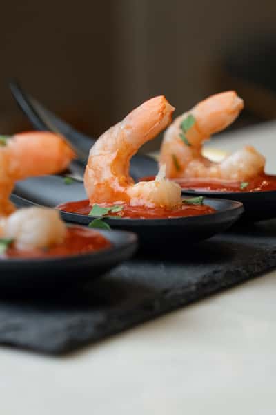 Blackened Shrimp Cocktail