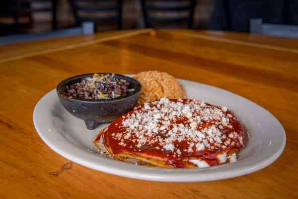 Layered Birria Enchilada