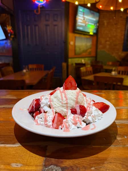 Strawberry Cheesecake Chimichanga