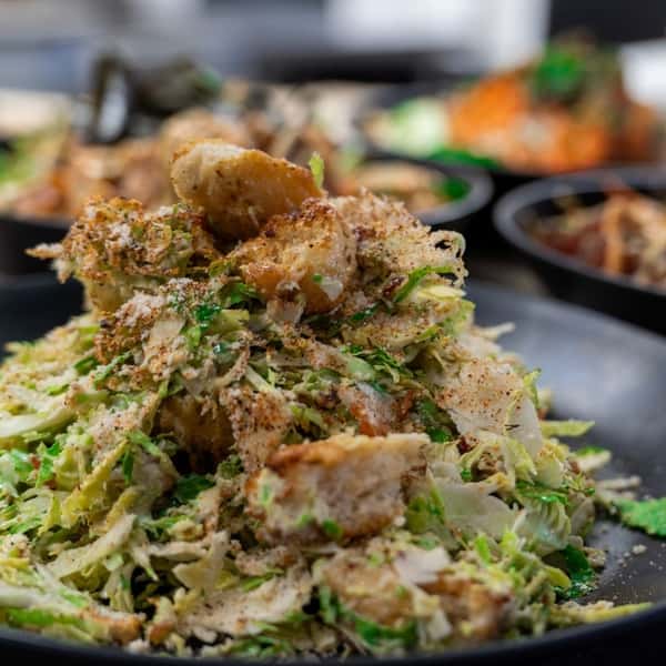 Shaved Brussels Sprout Caesar