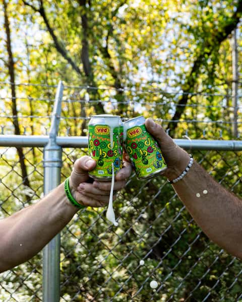 good vibes cheers-