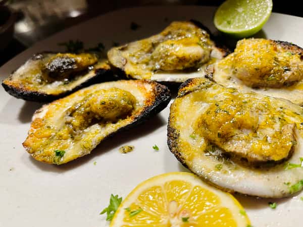 Charred Oysters