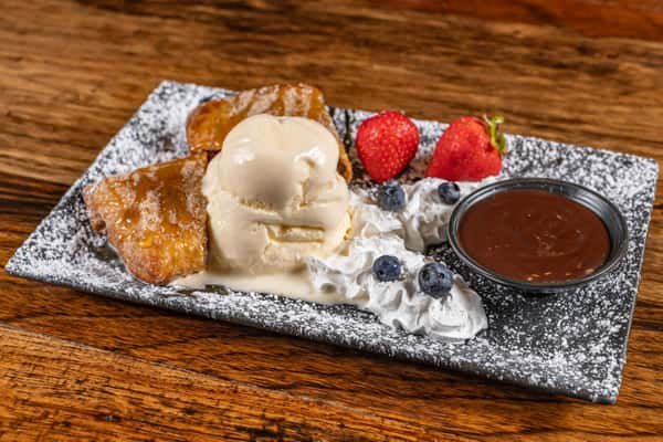 Nutella Banana Chimi Cheesecake