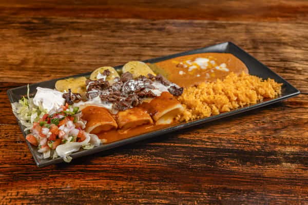 Enchiladas Bandera