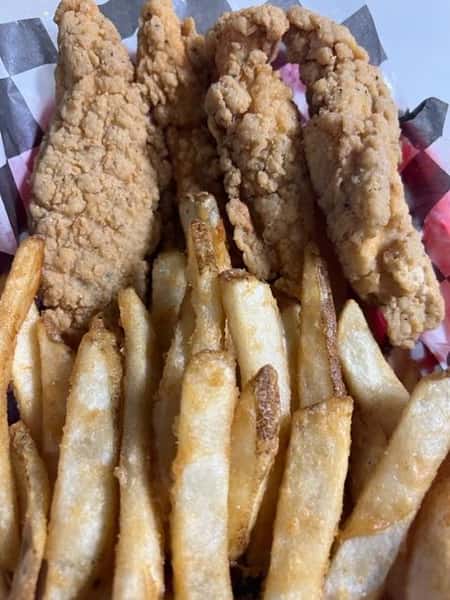 Chicken Tenders W/Fries