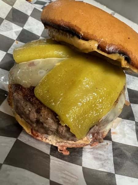 Hatch Green Chile Burger