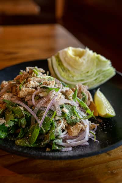 Chicken Laap Salad