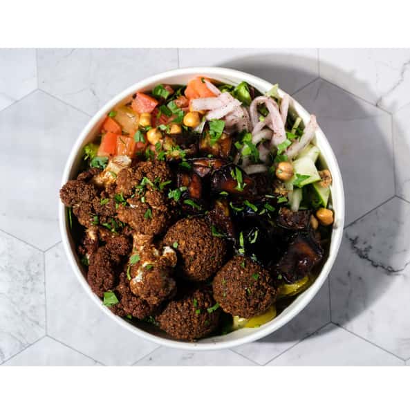 Falafel Supreme Salad Bowl