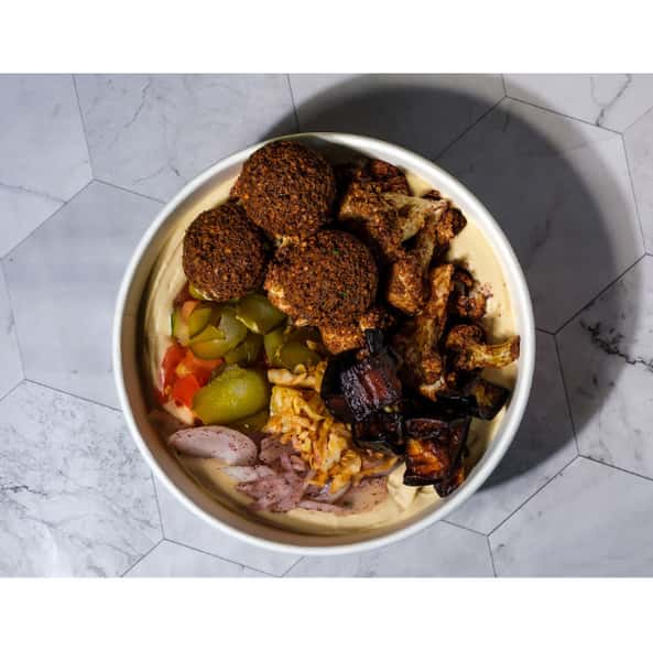 Falafel Supreme Hummus Bowl