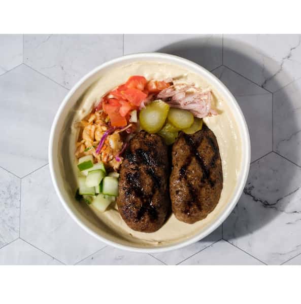 Lamb Kafta Hummus Bowl
