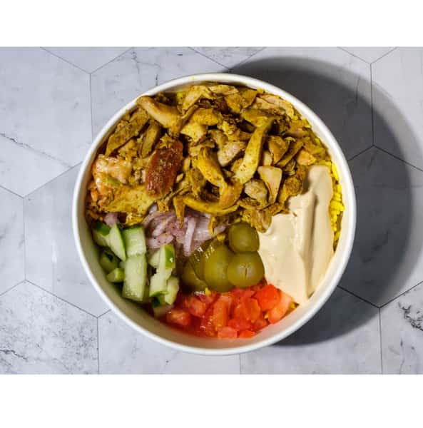 Chicken Shawarma Rice Bowl