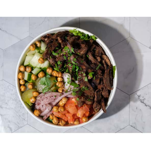 Steak Shawarrma Salad Bowl