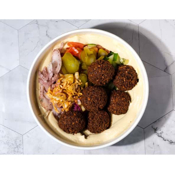 Falafel Hummus Bowl