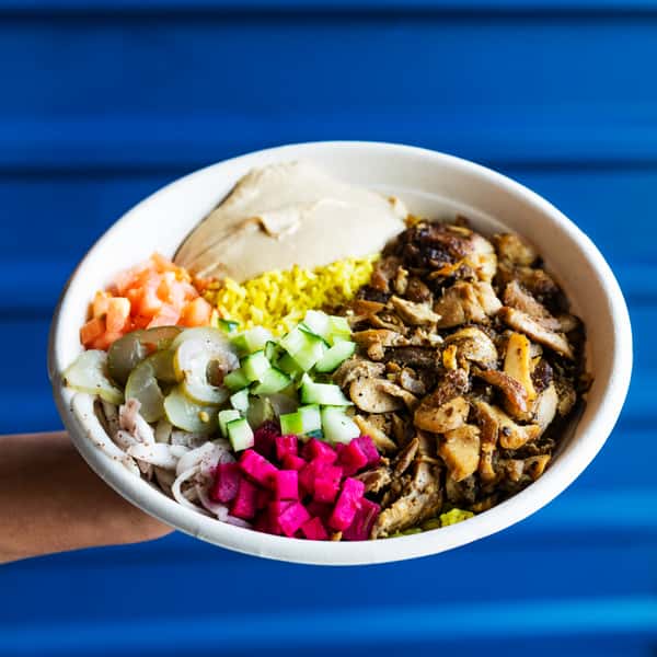 greek food bowl
