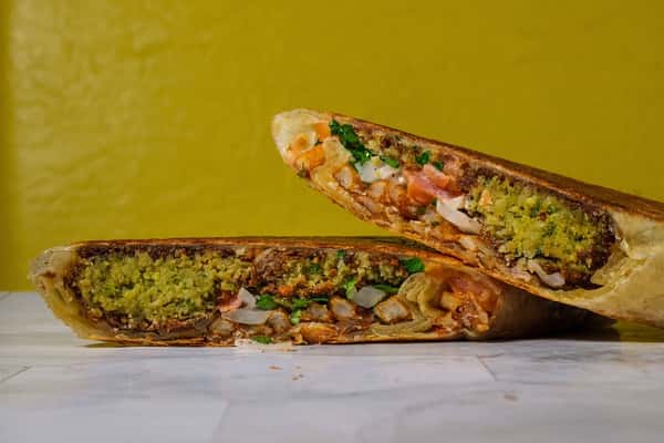 Falafel Saj Wrap