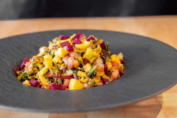 Mango Palak Chat