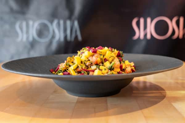 Mango Palak Chaat
