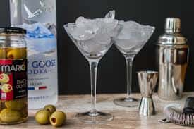$8 Grey Goose Martinis